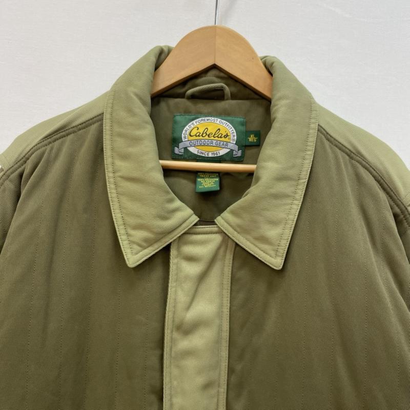 ミリタリー ミリタリー コート コート一般 Cabela s カベラス 90s 00s ハンティング ジャケット XL カーキ / カーキ / khaki メンズ USED 古着 中古 50167336