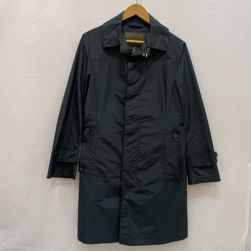 マッキントッシュ Mackintosh コート コート一般 比翼仕立て フライフロント ステンカラーコート 36 紺 / ネイビー / navy メンズ USED 古着 中古 50167339