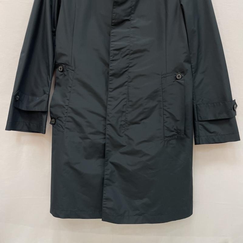 マッキントッシュ Mackintosh コート コート一般 比翼仕立て フライフロント ステンカラーコート 36 紺 / ネイビー / navy メンズ USED 古着 中古 50167339