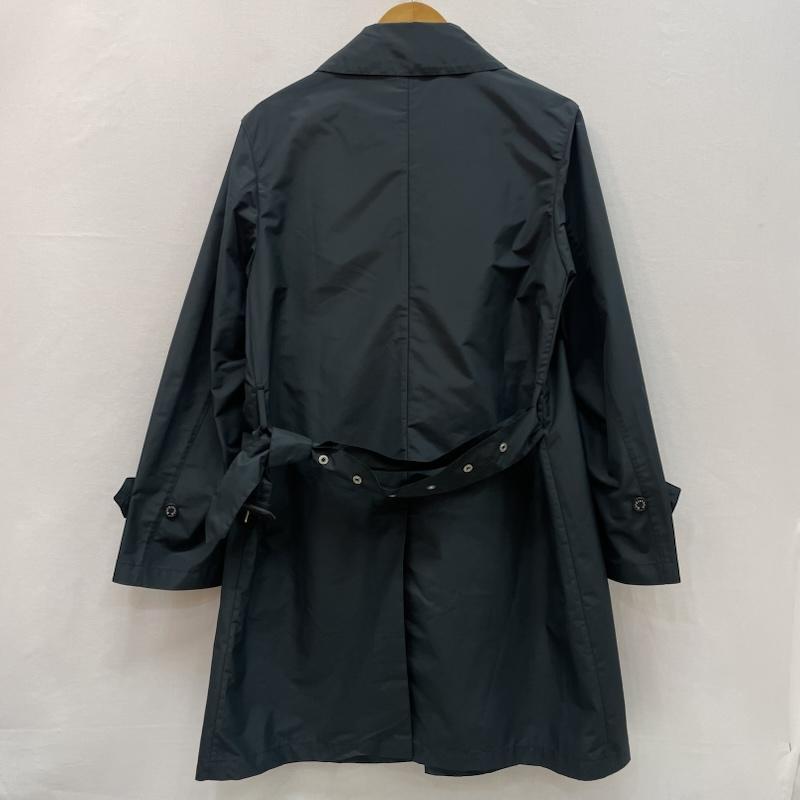 マッキントッシュ Mackintosh コート コート一般 比翼仕立て フライフロント ステンカラーコート 36 紺 / ネイビー / navy メンズ USED 古着 中古 50167339
