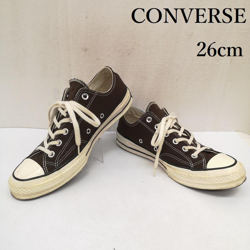 コンバース CONVERSE スニーカー スニーカー 170554C ベトナム製 チャックテイラー CT70 DARK ROOT ダークルート ローカット 26.0cm 茶 / ブラウン / brown メンズ USED 古着 中古 50167342