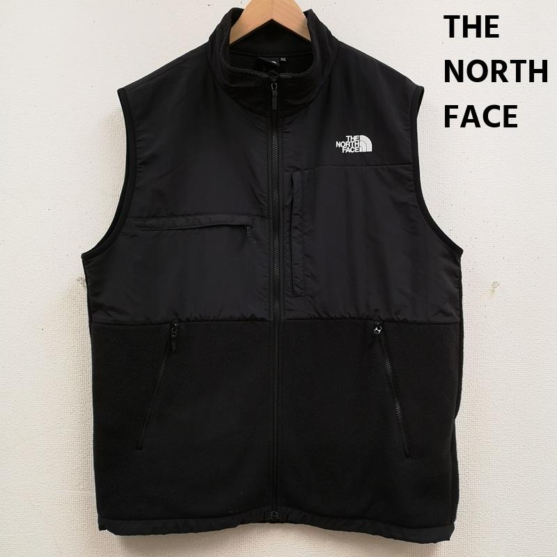 ザノースフェイス THE NORTH FACE ベスト ベスト ロゴ刺繡 ドローコード 切り替え フリース デナリ ベスト NA72453 XXL 黒 / ブラック / black メンズ USED 古着 中古 50167344