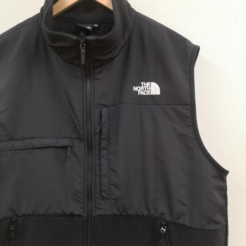 ザノースフェイス THE NORTH FACE ベスト ベスト ロゴ刺繡 ドローコード 切り替え フリース デナリ ベスト NA72453 XXL 黒 / ブラック / black メンズ USED 古着 中古 50167344