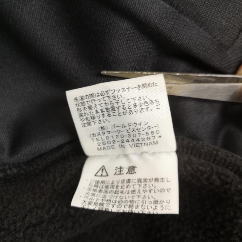 ザノースフェイス THE NORTH FACE ベスト ベスト ロゴ刺繡 ドローコード 切り替え フリース デナリ ベスト NA72453 XXL 黒 / ブラック / black メンズ USED 古着 中古 50167344