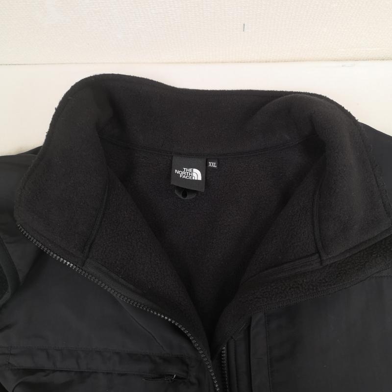 ザノースフェイス THE NORTH FACE ベスト ベスト ロゴ刺繡 ドローコード 切り替え フリース デナリ ベスト NA72453 XXL 黒 / ブラック / black メンズ USED 古着 中古 50167344
