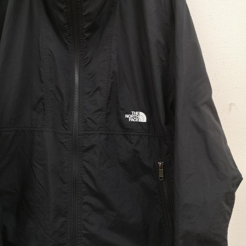 ザノースフェイス THE NORTH FACE ジャケット、上着 ジャンパー、ブルゾン ドローコード ベルクロ 撥水 防風 マウンテン パーカー コンパクト ジャケット NP72230 XXL 黒 / ブラック / black メンズ USED 古着 中古 50167345