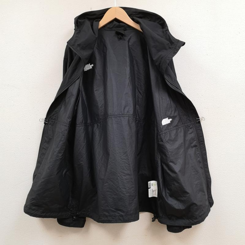 ザノースフェイス THE NORTH FACE ジャケット、上着 ジャンパー、ブルゾン ドローコード ベルクロ 撥水 防風 マウンテン パーカー コンパクト ジャケット NP72230 XXL 黒 / ブラック / black メンズ USED 古着 中古 50167345