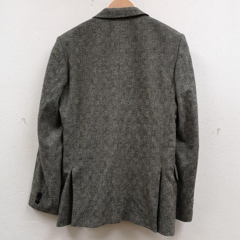 エヌハリウッド N.HOOLYWOOD ジャケット、上着 ジャケット、ブレザー 日本製 19AW モダン ヘリンボーン ダブルブレスト ジャケット 192-JK04 36 灰 / グレー / gray メンズ USED 古着 中古 50167348