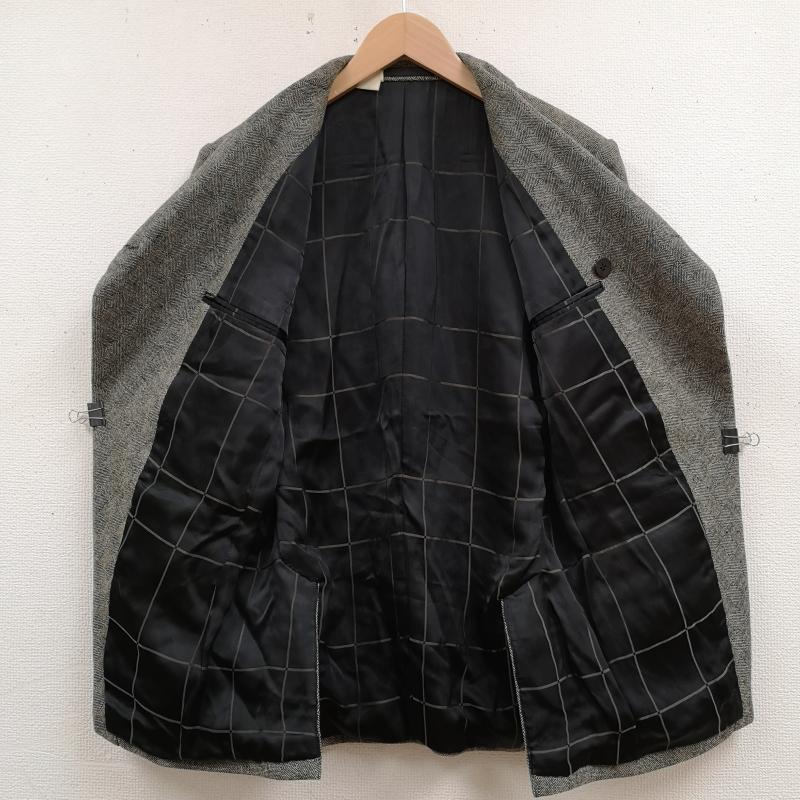 エヌハリウッド N.HOOLYWOOD ジャケット、上着 ジャケット、ブレザー 日本製 19AW モダン ヘリンボーン ダブルブレスト ジャケット 192-JK04 36 灰 / グレー / gray メンズ USED 古着 中古 50167348