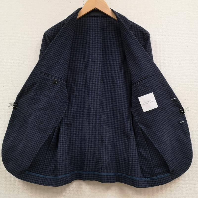 マッキントッシュ フィロソフィー MACKINTOSH PHILOSOPHY ジャケット、上着 ジャケット、ブレザー チェック柄 シングルブレスト 2つボタン ブレザー テーラード ジャケット H1E32-751-28 36 青 / ブルー / blue X 黒 / ブラック / black メンズ USED 古着 中古 50167354