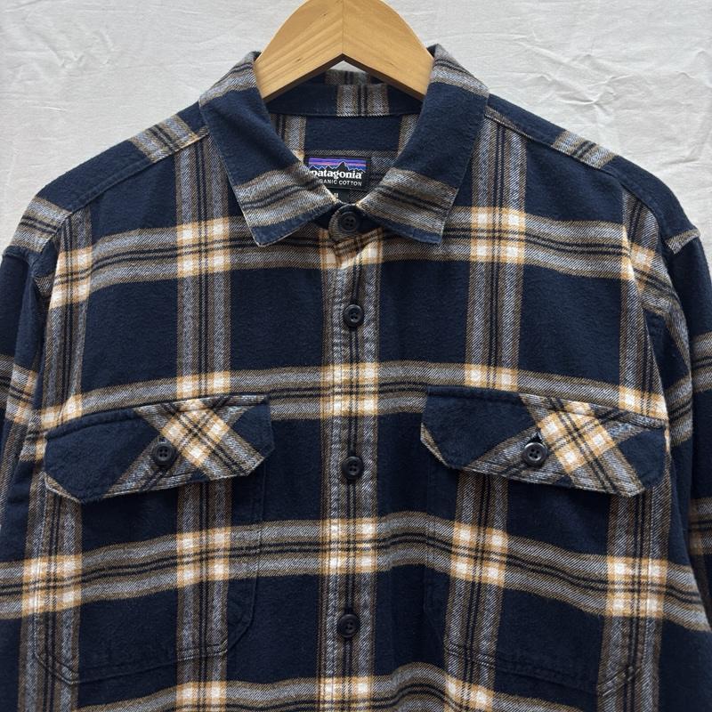 パタゴニア patagonia シャツ、ブラウス 長袖 42400FA22 チェック柄 フランネル 長袖 ボックス シャツ M チェック メンズ USED 古着 中古 50167356