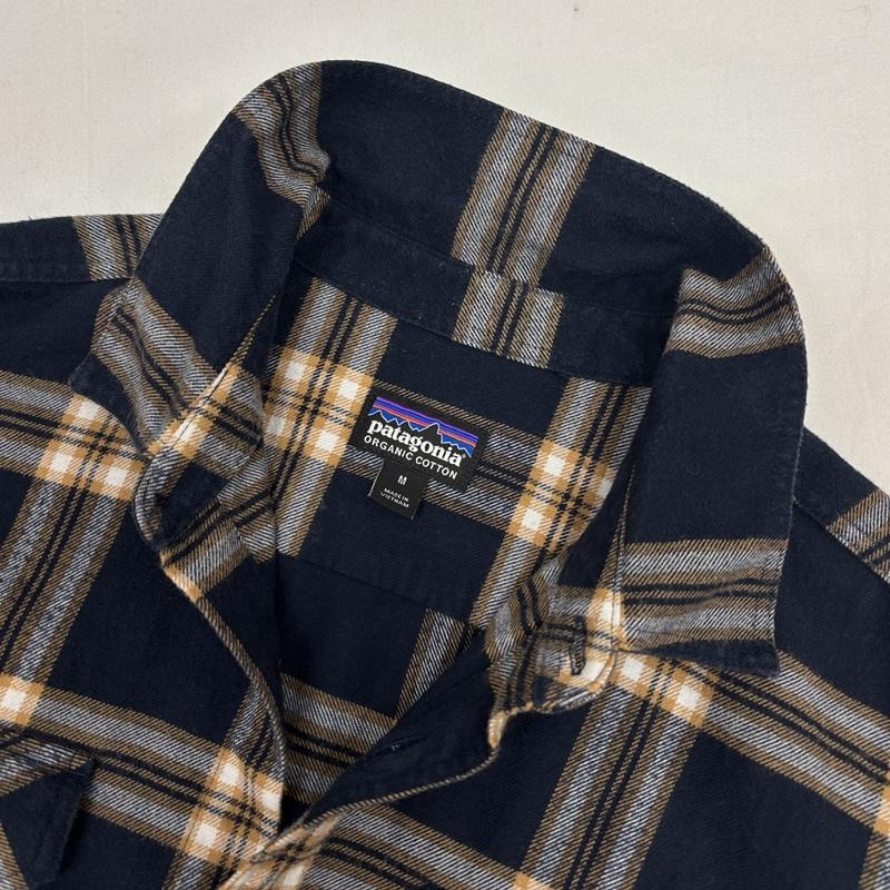 パタゴニア patagonia シャツ、ブラウス 長袖 42400FA22 チェック柄 フランネル 長袖 ボックス シャツ M チェック メンズ USED 古着 中古 50167356