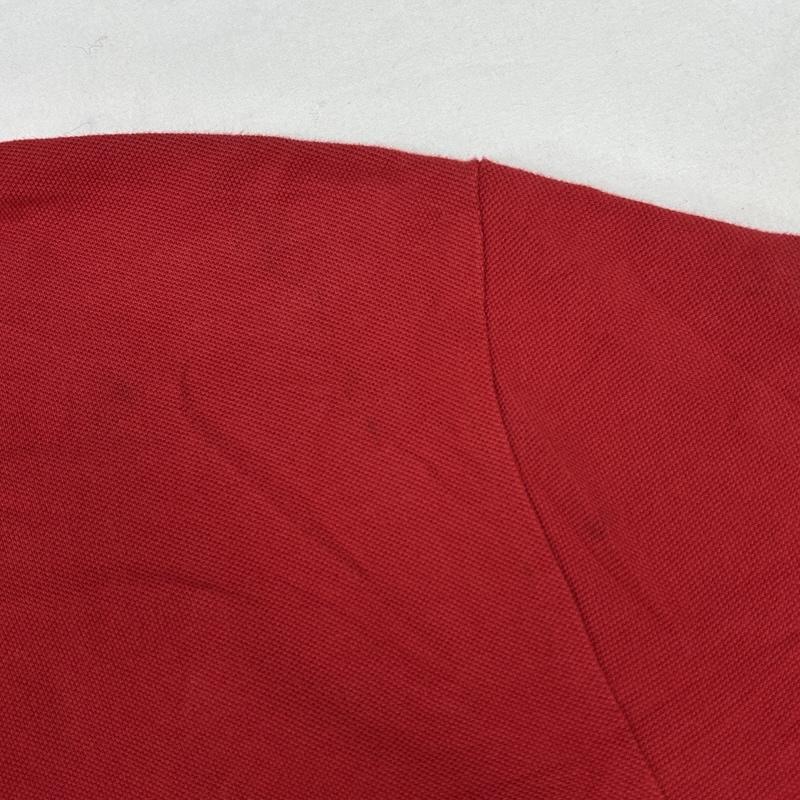 ポロラルフローレン POLO RALPH LAUREN ポロシャツ 半袖 CUSTOM FIT ビッグポニー 鹿の子 半袖 ポロシャツ XL 赤 / レッド / red メンズ USED 古着 中古 50167363