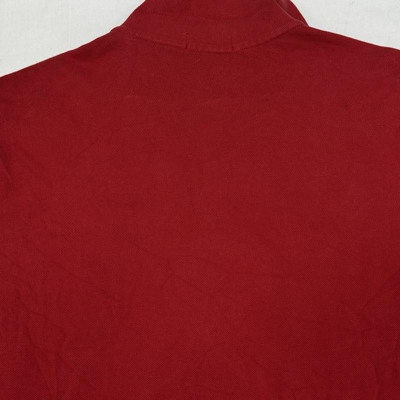 ポロラルフローレン POLO RALPH LAUREN ポロシャツ 半袖 CUSTOM FIT ビッグポニー 鹿の子 半袖 ポロシャツ XL 赤 / レッド / red メンズ USED 古着 中古 50167363