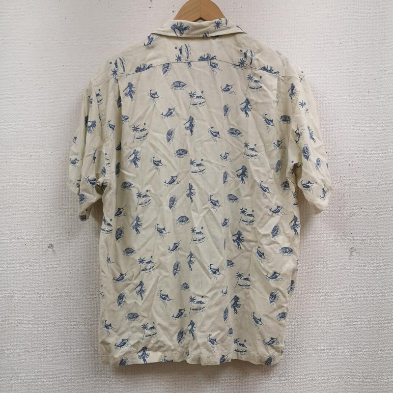 チャップスラルフローレン CHAPSRALPHLAUREN シャツ、ブラウス 半袖 フラガール ヤシの木 カジキマグロ 魚 ハワイアン 総柄 オープンカラー アロハ シャツ M マルチカラー / マルチカラー / multicolor メンズ USED 古着 中古 50167365