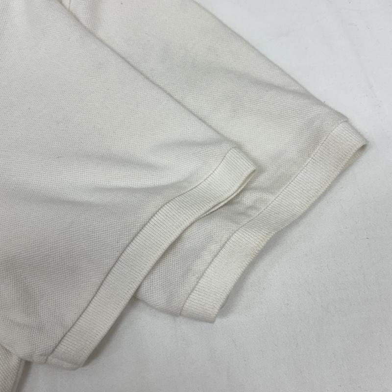 ポロラルフローレン POLO RALPH LAUREN ポロシャツ 半袖 ポロプレイヤー ビッグポニー 鹿の子 半袖 ポロシャツ XL 白 / ホワイト / white X 紺 / ネイビー / navy ボーイズ USED 古着 中古 50167366