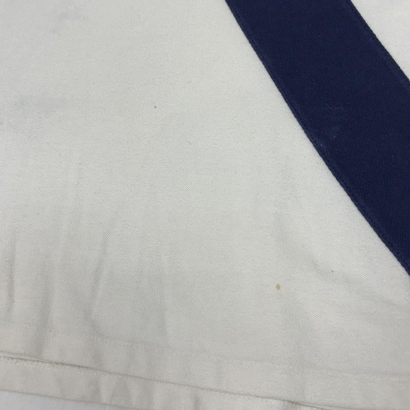 ポロラルフローレン POLO RALPH LAUREN ポロシャツ 半袖 ポロプレイヤー ビッグポニー 鹿の子 半袖 ポロシャツ XL 白 / ホワイト / white X 紺 / ネイビー / navy ボーイズ USED 古着 中古 50167366