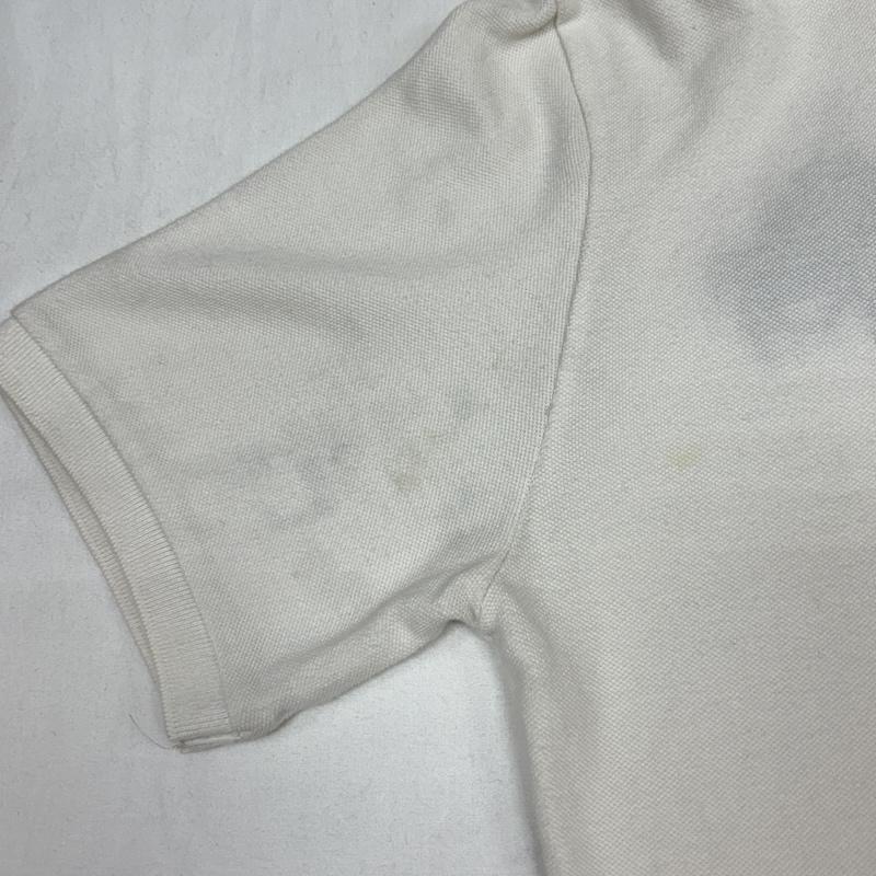 ポロラルフローレン POLO RALPH LAUREN ポロシャツ 半袖 ポロプレイヤー ビッグポニー 鹿の子 半袖 ポロシャツ XL 白 / ホワイト / white X 紺 / ネイビー / navy ボーイズ USED 古着 中古 50167366