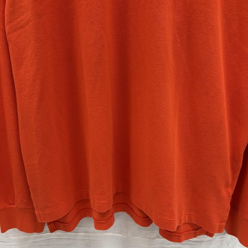 ポロラルフローレン POLO RALPH LAUREN ポロシャツ 長袖 CUSTOM FIT ポニー ロゴ 鹿の子 長袖 ポロシャツ ビッグサイズ XL メンズ USED 古着 中古 50167369