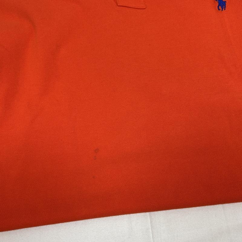 ポロラルフローレン POLO RALPH LAUREN ポロシャツ 長袖 CUSTOM FIT ポニー ロゴ 鹿の子 長袖 ポロシャツ ビッグサイズ XL メンズ USED 古着 中古 50167369