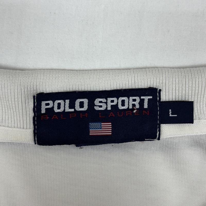 ポロスポーツラルフローレン POLOSPORT シャツ、ブラウス 長袖 90年代 ビンテージ プルオーバー Vネック 長袖 シャツ 90s VINTAGE L メンズ USED 古着 中古 50167370
