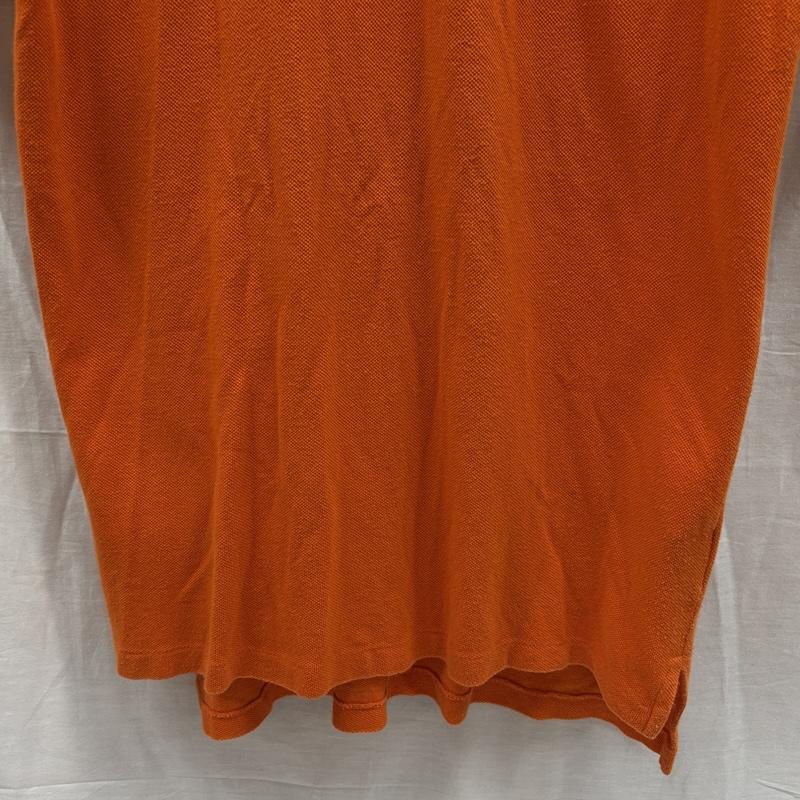 ポロバイラルフローレン Polo by RALPH LAUREN ポロシャツ 半袖 ビッグポニー 鹿の子 半袖 ポロシャツ XL 橙 / オレンジ / orange ボーイズ USED 古着 中古 50167375