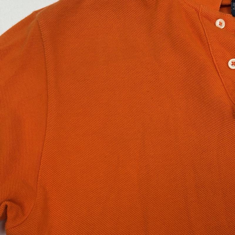 ポロバイラルフローレン Polo by RALPH LAUREN ポロシャツ 半袖 ビッグポニー 鹿の子 半袖 ポロシャツ XL 橙 / オレンジ / orange ボーイズ USED 古着 中古 50167375