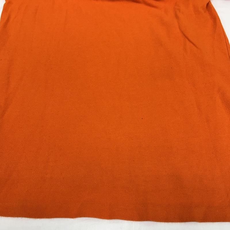 ポロバイラルフローレン Polo by RALPH LAUREN ポロシャツ 半袖 ビッグポニー 鹿の子 半袖 ポロシャツ XL 橙 / オレンジ / orange ボーイズ USED 古着 中古 50167375