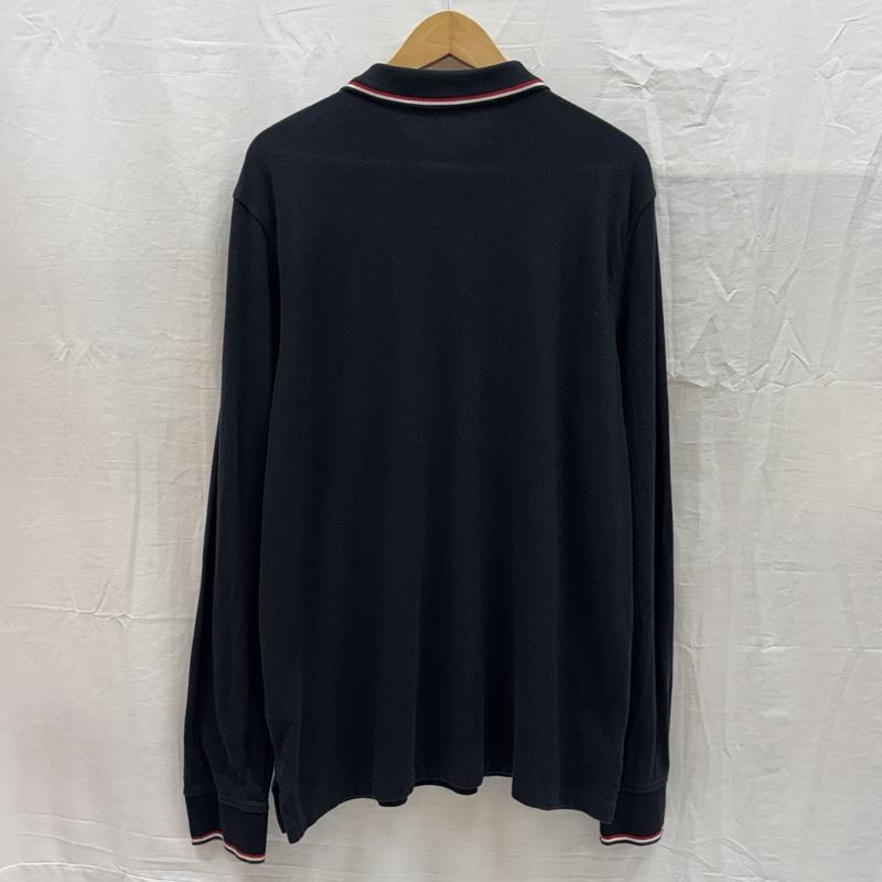 ポロラルフローレン POLO RALPH LAUREN ポロシャツ 長袖 ビッグポニー 鹿の子 長袖 ポロシャツ L 黒 / ブラック / black メンズ USED 古着 中古 50167376