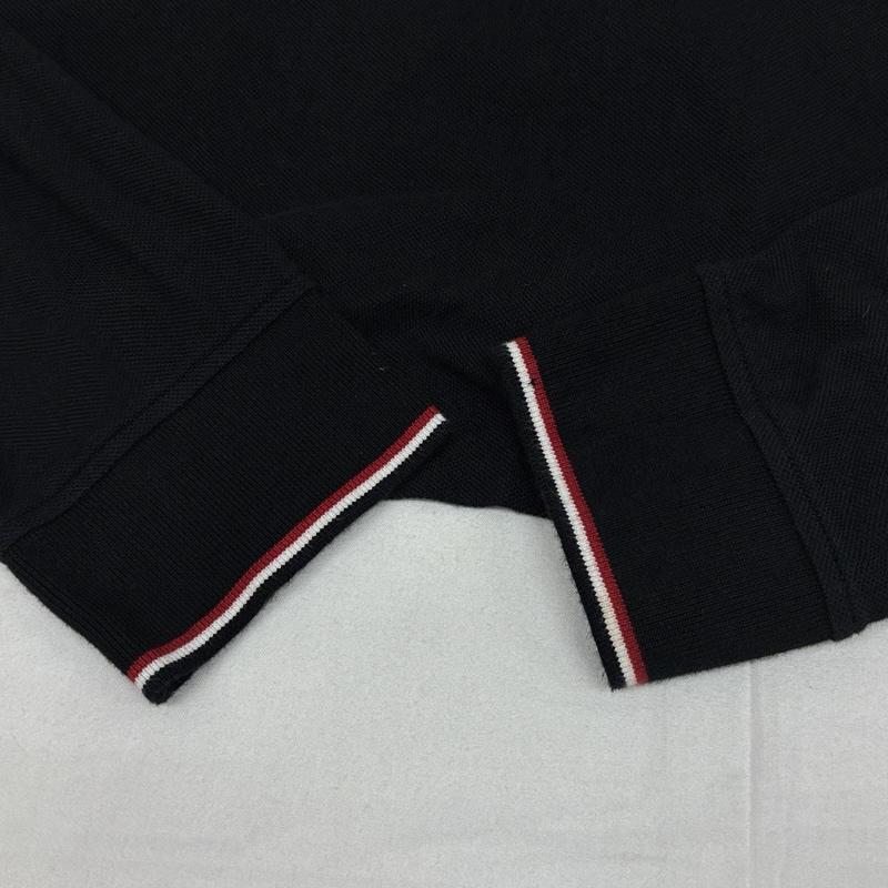 ポロラルフローレン POLO RALPH LAUREN ポロシャツ 長袖 ビッグポニー 鹿の子 長袖 ポロシャツ L 黒 / ブラック / black メンズ USED 古着 中古 50167376