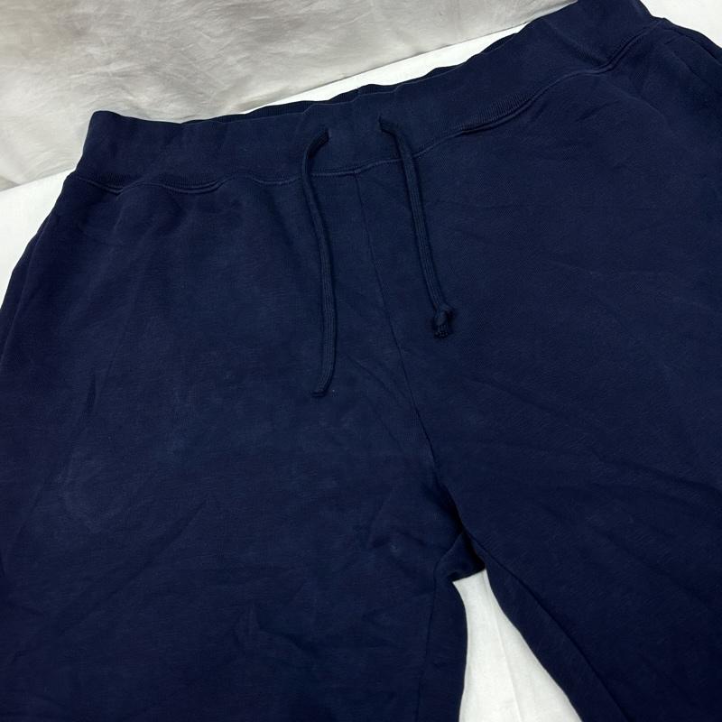 ポロラルフローレン POLO RALPH LAUREN パンツ ショートパンツ ロゴ ワッペン スウェット ハーフ ショート パンツ XL 紺 / ネイビー / navy メンズ USED 古着 中古 50167380
