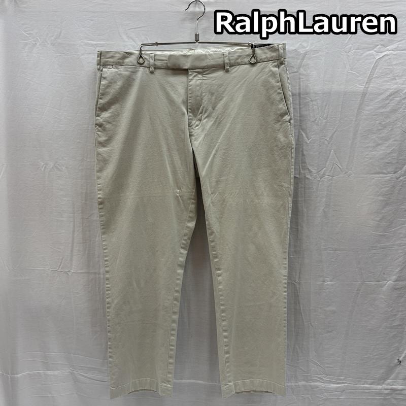 ポロバイラルフローレン Polo by RALPH LAUREN パンツ チノパン ストレッチ スリム フィット トラウザー パンツ 38インチ メンズ USED 古着 中古 50167382