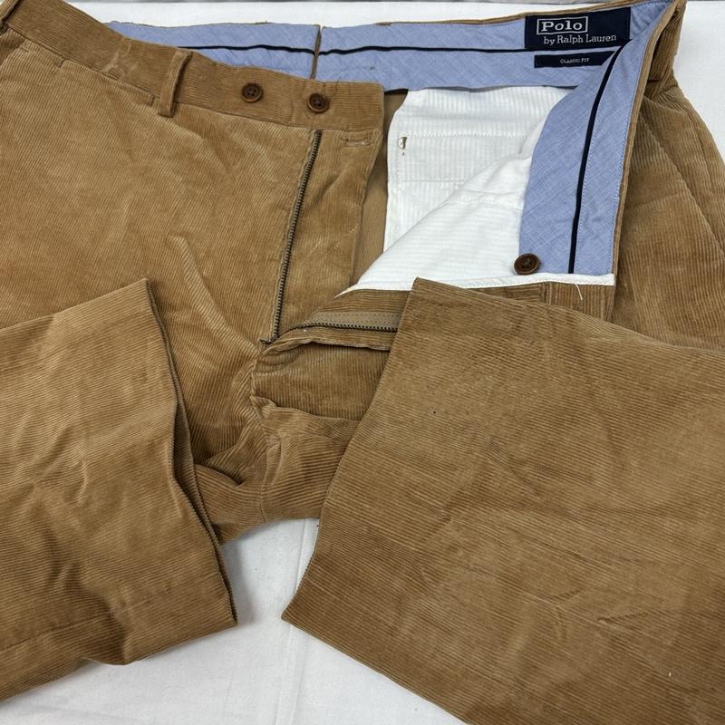 ポロバイラルフローレン Polo by RALPH LAUREN ボトムス ボトムス CLASSIC FIT コーデュロイ トラウザー パンツ ストレッチ 40インチ メンズ USED 古着 中古 50167383