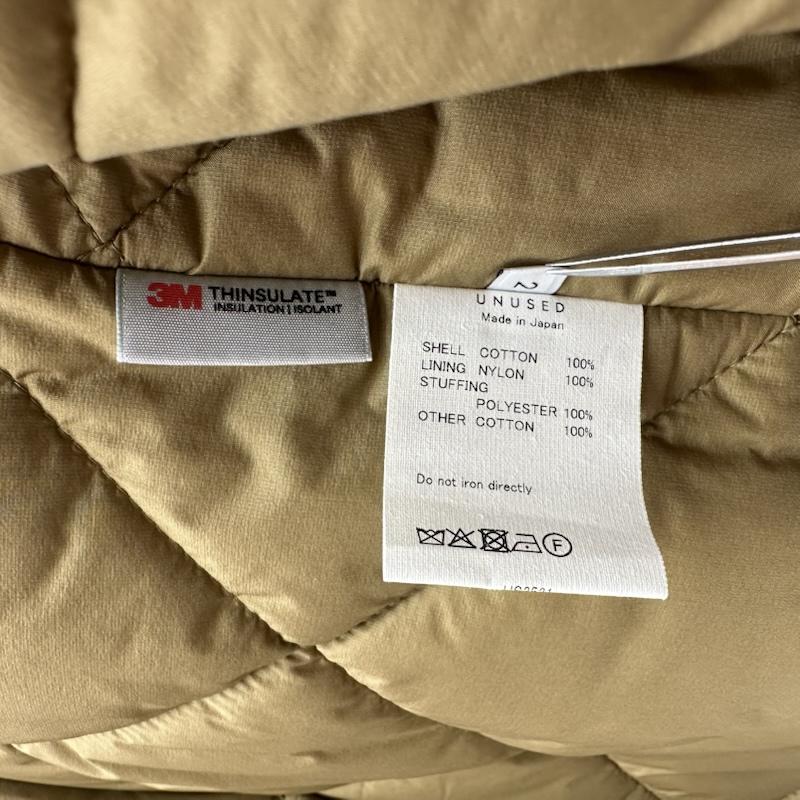 アンユーズド UNUSED ジャケット、上着 ジャンパー、ブルゾン 25AW Padded duck jacket 中綿 ダック ジャケット US2521 2 茶 / ブラウン / brown メンズ USED 古着 中古 50167387