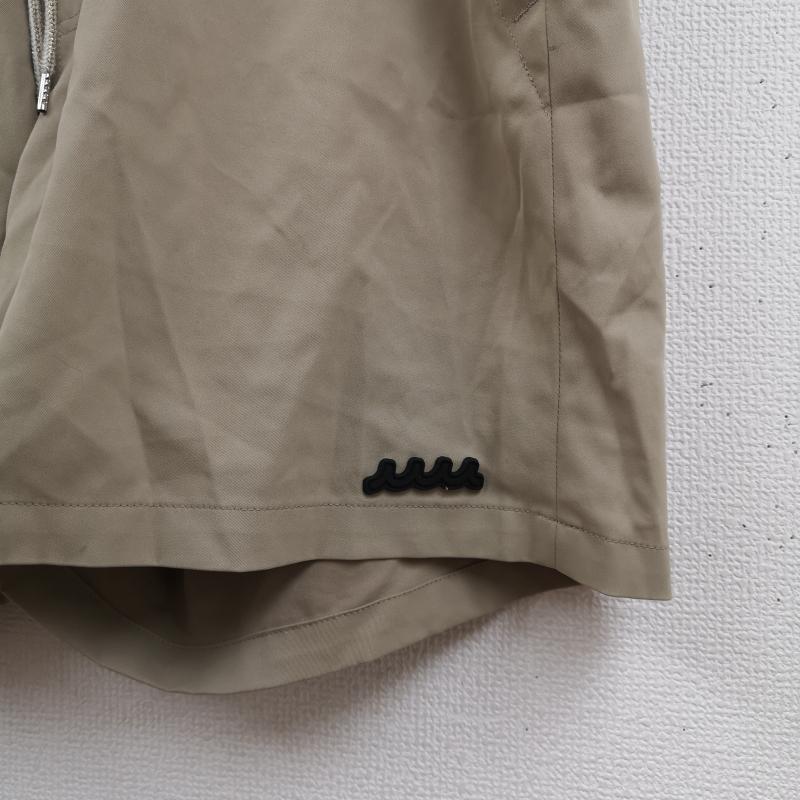 ムータ muta パンツ ショートパンツ 日本製 波 ウェーブ ワンポイント 海パン ナイロン スイム ショーツ ハーフパンツ MMJC-444055 7 ベージュ / ベージュ / beige メンズ USED 古着 中古 50167390