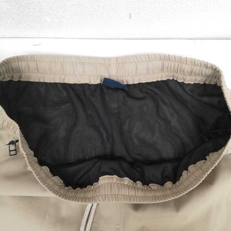 ムータ muta パンツ ショートパンツ 日本製 波 ウェーブ ワンポイント 海パン ナイロン スイム ショーツ ハーフパンツ MMJC-444055 7 ベージュ / ベージュ / beige メンズ USED 古着 中古 50167390