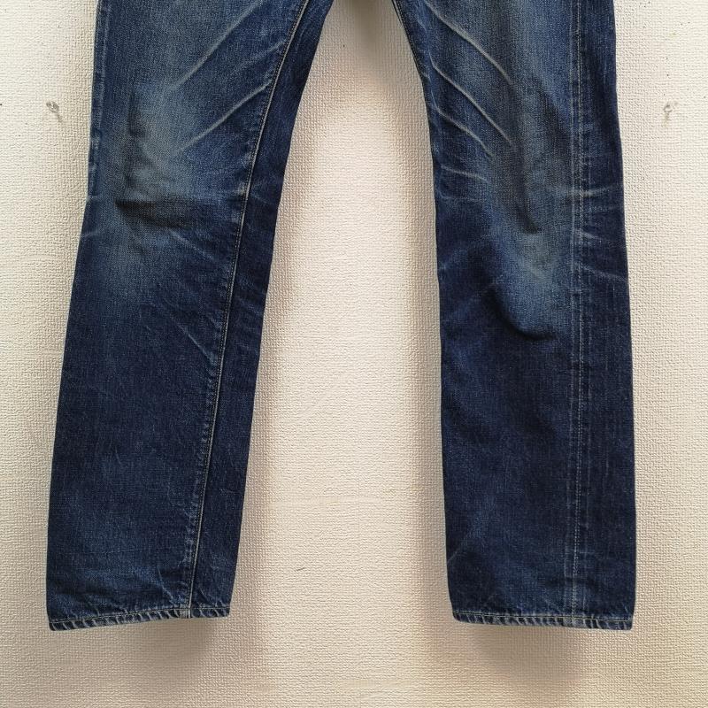 ウエアハウス WAREHOUSE パンツ デニム、ジーンズ 日本製 イエローライン ボタンフライ テーパード スリム デニム パンツ Lot 900 34 インディゴ / インディゴ / Indigo メンズ USED 古着 中古 50167391