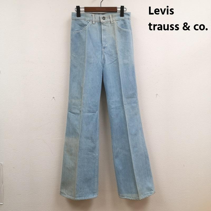 リーバイストラウスアンドコー Levi Strauss & co. パンツ デニム、ジーンズ Movin On 白タブ センタープレス フレアカット デニム パンツ LOT022277-5511 29インチ 水色 / ライトブルー / メンズ USED 古着 中古 50167392
