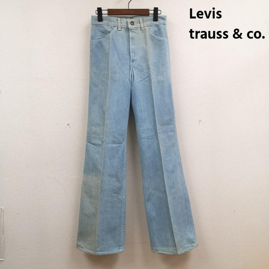 リーバイストラウスアンドコー Levi Strauss & co. パンツ デニム、ジーンズ Movin On 白タブ センタープレス フレアカット デニム パンツ LOT022277-5511 29インチ 水色 / ライトブルー / メンズ USED 古着 中古 50167392