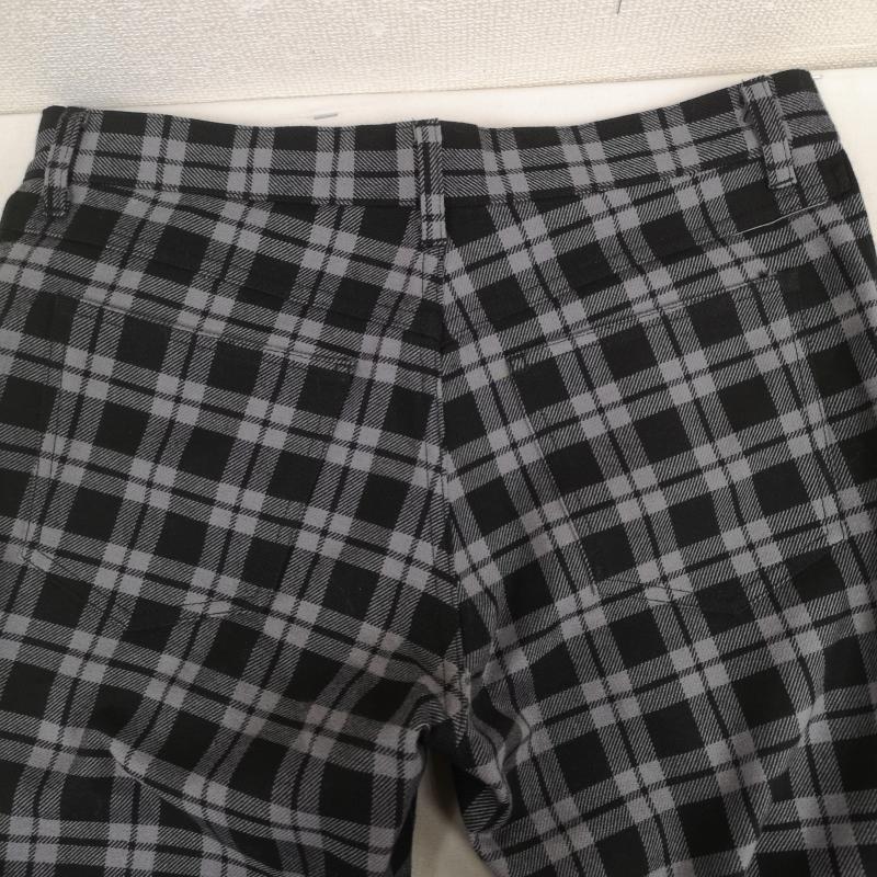 ベンシャーマン Ben Sherman パンツ デニム、ジーンズ 日本製 モノトーン チェック柄 ストレート デニム パンツ BS-22001 32インチ 黒 / ブラック / black X 灰 / グレー / gray メンズ USED 古着 中古 50167393