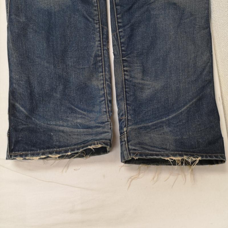 ジースターロゥ G-STAR RAW パンツ デニム、ジーンズ 3301 ニーパッチ 立体裁断 ミリタリー ワーク テーパード ジーンズ デニム パンツ インディゴ / インディゴ / Indigo メンズ USED 古着 中古 50167399