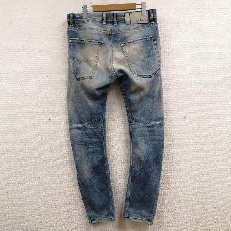 ディーゼル DIESEL パンツ デニム、ジーンズ イタリア製 ボタンフライ 立体裁断 ジーンズ デニム パンツ ROMBEE-XT 30インチ インディゴ / インディゴ / Indigo メンズ USED 古着 中古 50167402