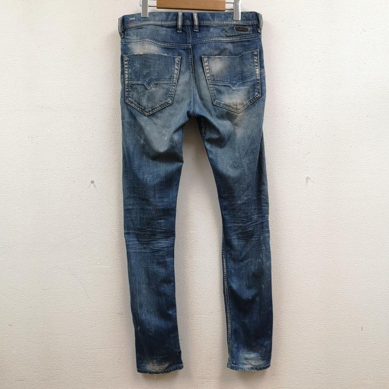 ディーゼル DIESEL パンツ デニム、ジーンズ イタリア製 TEPPHAR ボタンフライ スリム キャロット ジーンズ デニム パンツ 30インチ インディゴ / インディゴ / Indigo メンズ USED 古着 中古 50167403