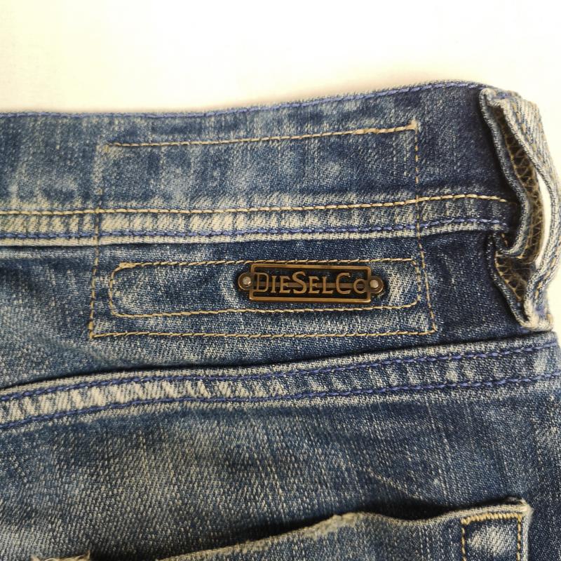 ディーゼル DIESEL パンツ デニム、ジーンズ イタリア製 TEPPHAR ボタンフライ スリム キャロット ジーンズ デニム パンツ 30インチ インディゴ / インディゴ / Indigo メンズ USED 古着 中古 50167403