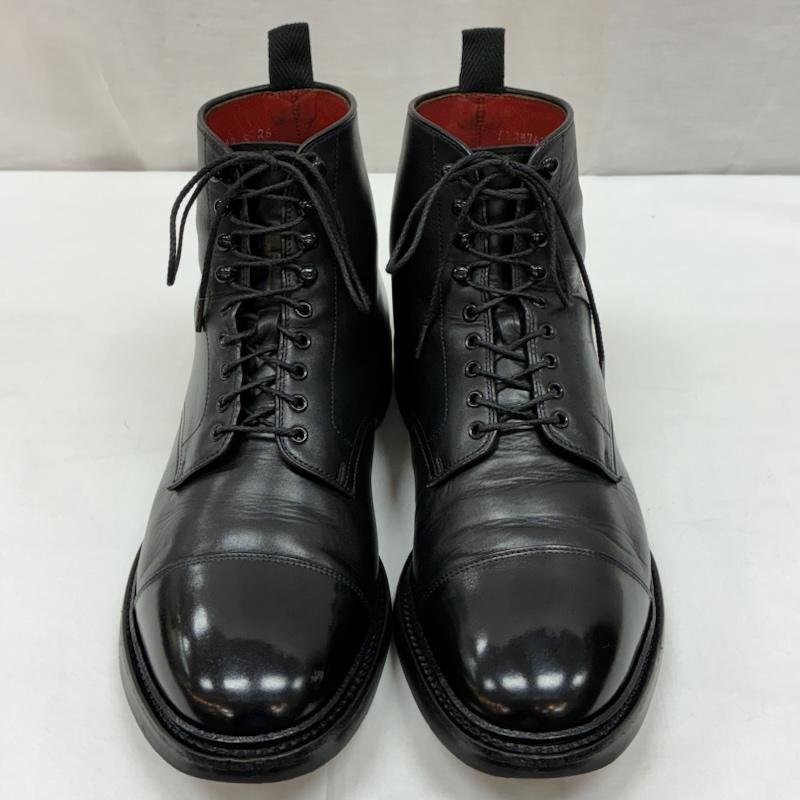 リーガル REGAL ブーツ ショートブーツ REGAL Shoe & Co. 940S オブリークラスト ストレートチップ ダイナイトソール キャップトゥ レザー ブーツ 26.0cm メンズ USED 古着 中古 50167405