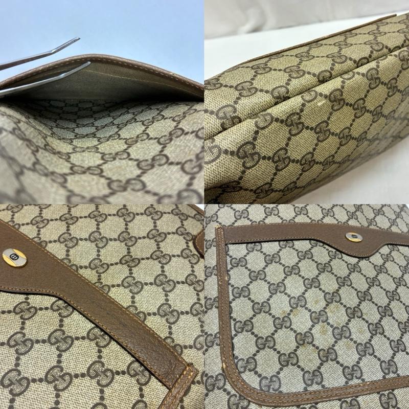 グッチ GUCCI トートバッグ トートバッグ オールド GGスプリーム GGプラス シェリーライン トートバッグ - レディース USED 古着 中古 50167406