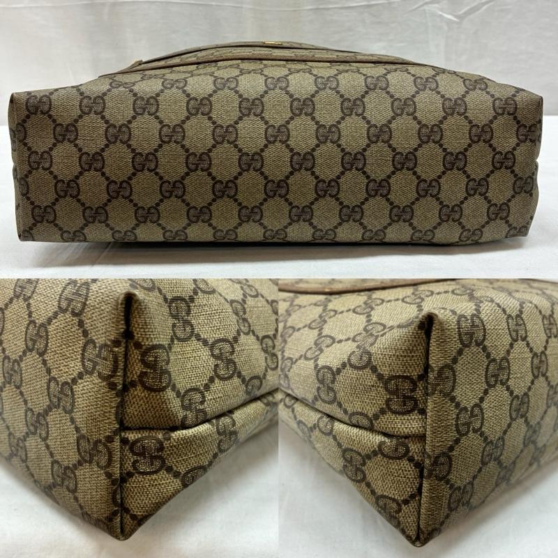 グッチ GUCCI トートバッグ トートバッグ オールド GGスプリーム GGプラス シェリーライン トートバッグ - レディース USED 古着 中古 50167406