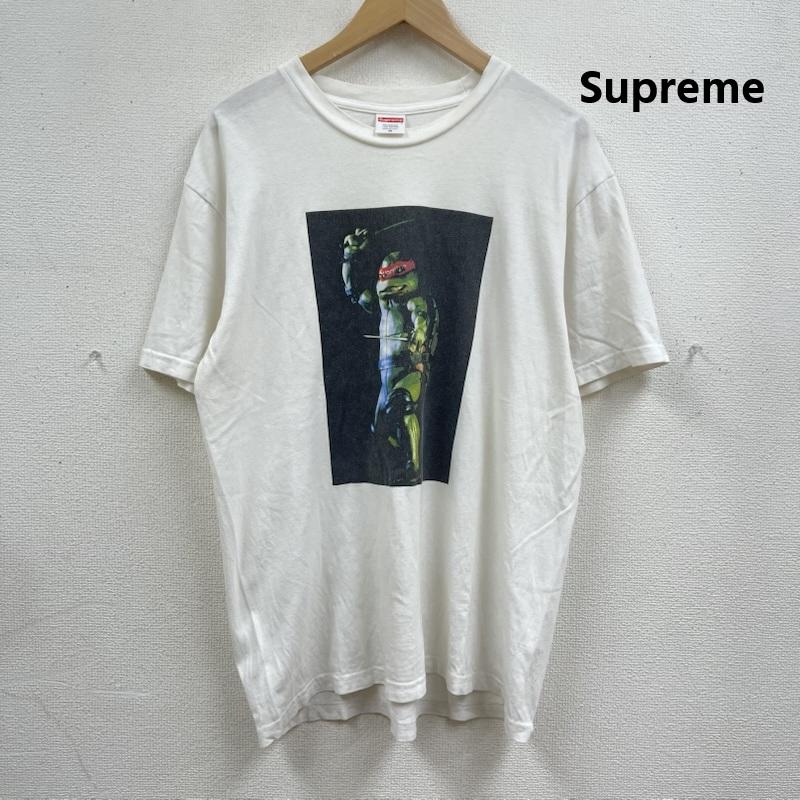 シュプリーム Supreme Tシャツ 半袖 21ss USA製 Raphael Tee ラファエル グラフィック プリント Tシャツ M 白 / ホワイト / white メンズ USED 古着 中古 50167425