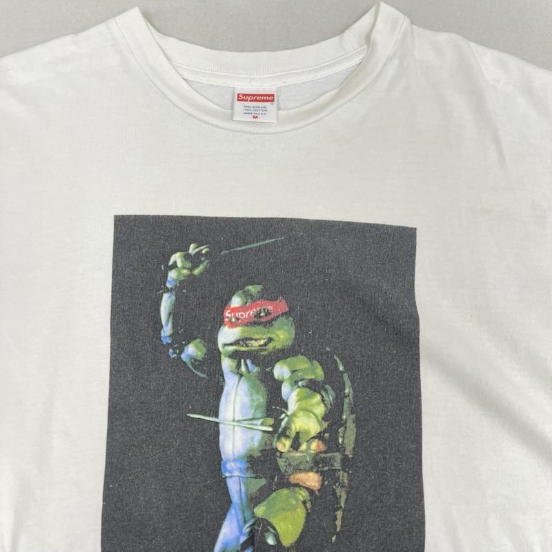 シュプリーム Supreme Tシャツ 半袖 21ss USA製 Raphael Tee ラファエル グラフィック プリント Tシャツ M 白 / ホワイト / white メンズ USED 古着 中古 50167425