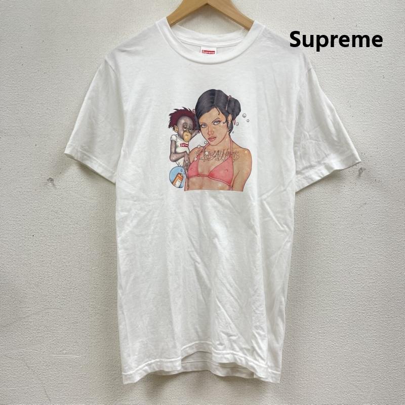 シュプリーム Supreme Tシャツ 半袖 25aw Angel Tee グラフィック ビキニ プリント Tシャツ カットソー S 白 / ホワイト / white メンズ USED 古着 中古 50167426